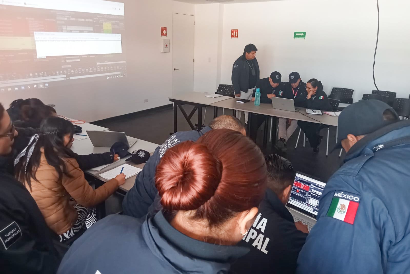 Gobierno de Huamantla fortalece la seguridad con capacitación avanzada para sus policías
